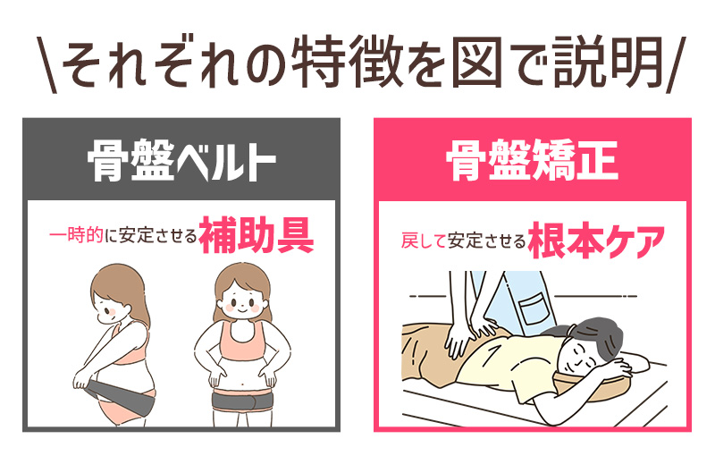 骨盤ベルトの比較
